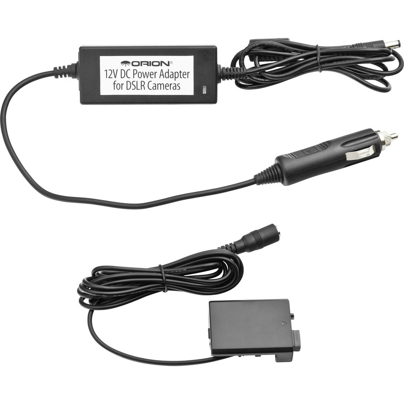Orion Adaptadores de depósito de energia de 12V para Canon EOS 450D, 500D, 1000D