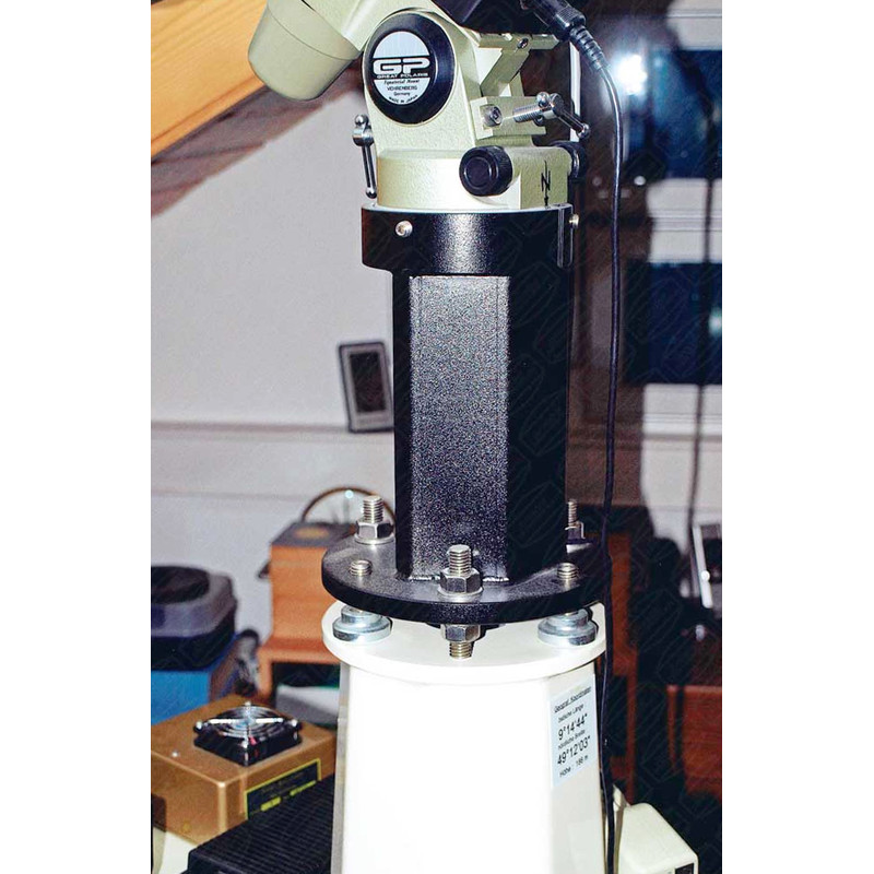 Baader Flange de coluna curta em aço Universal III