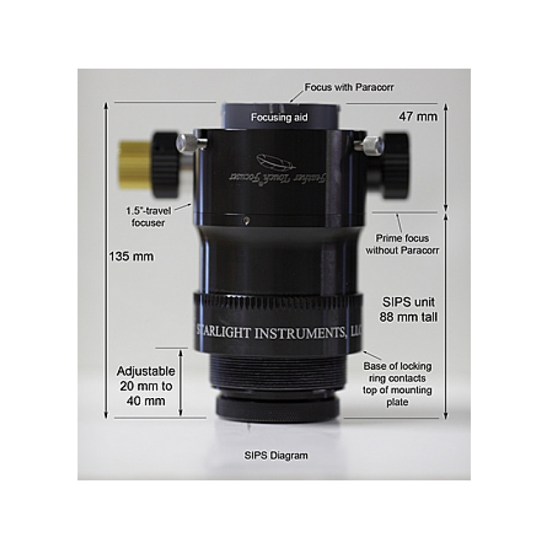 Starlight Instruments Focador Corretor de coma SIPS Paracorr System