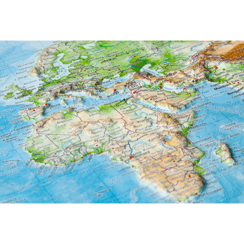 Georelief Mapa 3D em relevo (39 x 29 cm)