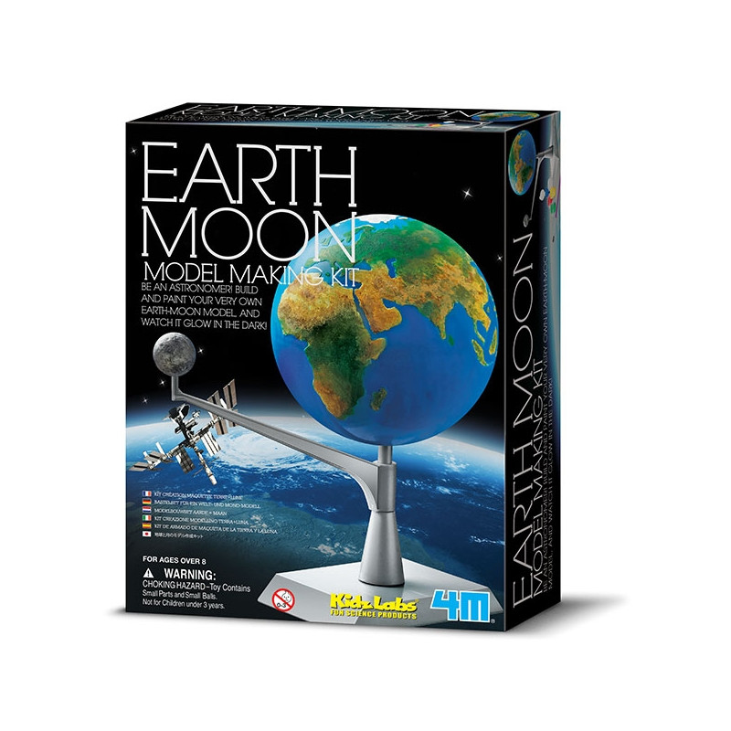 HCM Kinzel Planetário Earth-Moon Model Making Kit