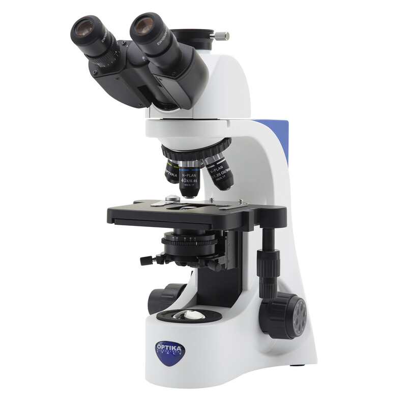 Optika Microscópio B-383PL, trino, N-PLAN, DIN, 40x-1000x