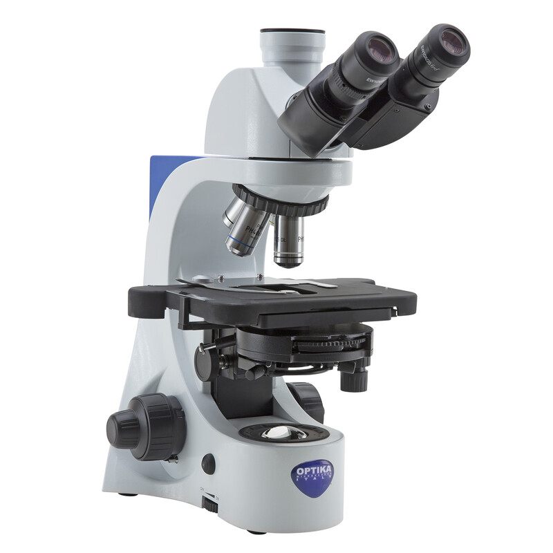 Optika Microscópio B-382PHi-ALC, PH, bino, infinito, ALC, B+W, 100x-1000x, 3W LED