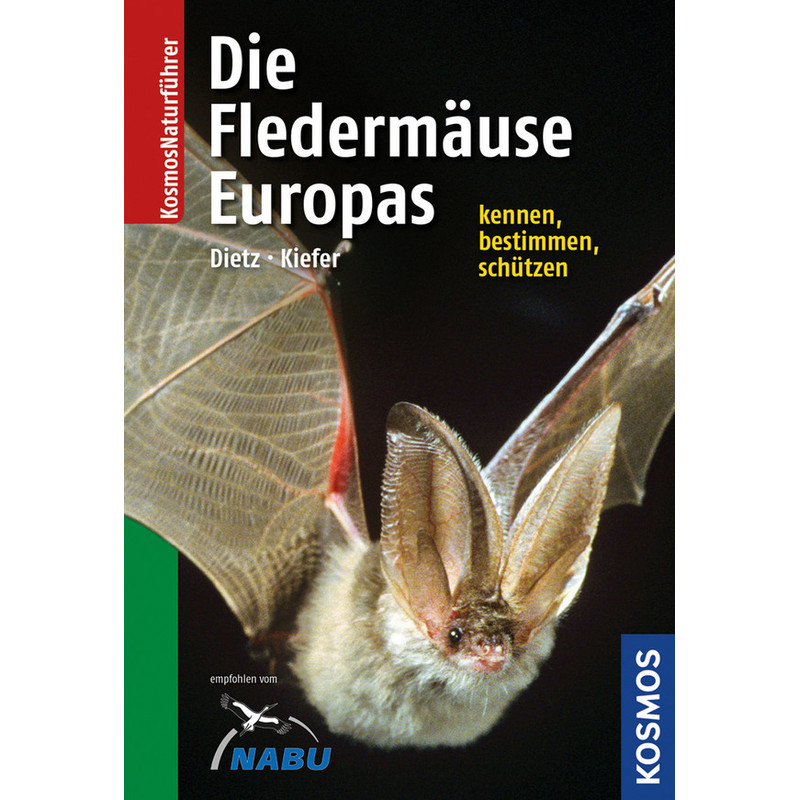 Kosmos Verlag Os morcegos da Europa