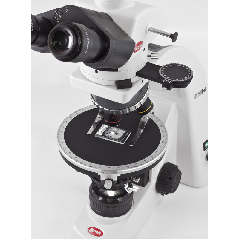 Motic Microscópio BA310 POL trinocular microscope