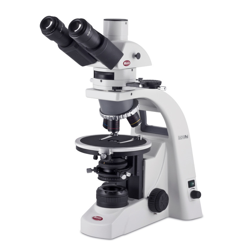 Motic Microscópio BA310 POL, Triocular