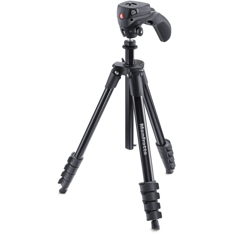 Manfrotto Kit de tripé de ação para fotografia/vídeo Compact preto