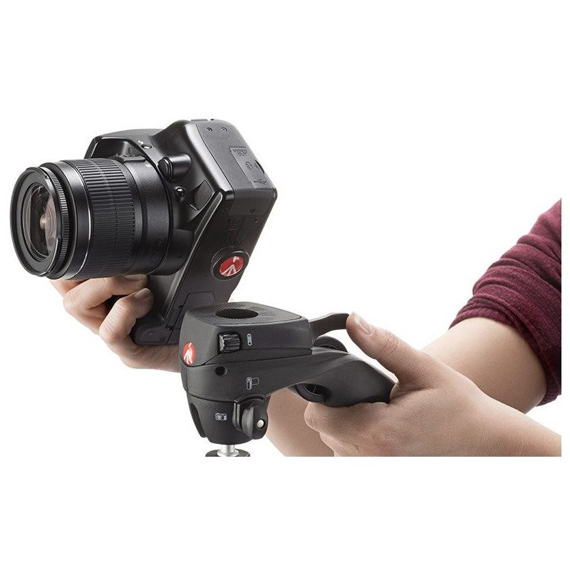 Manfrotto Kit de tripé de ação para fotografia/vídeo Compact preto