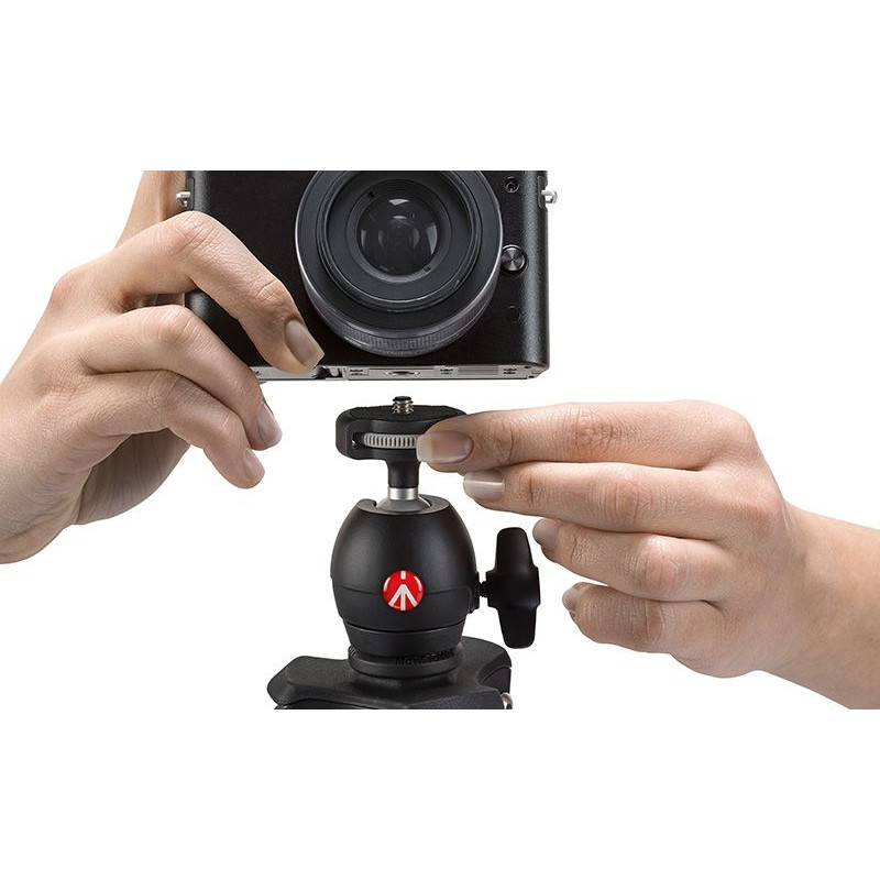 Manfrotto Tripé de alumínio Compact Light preto