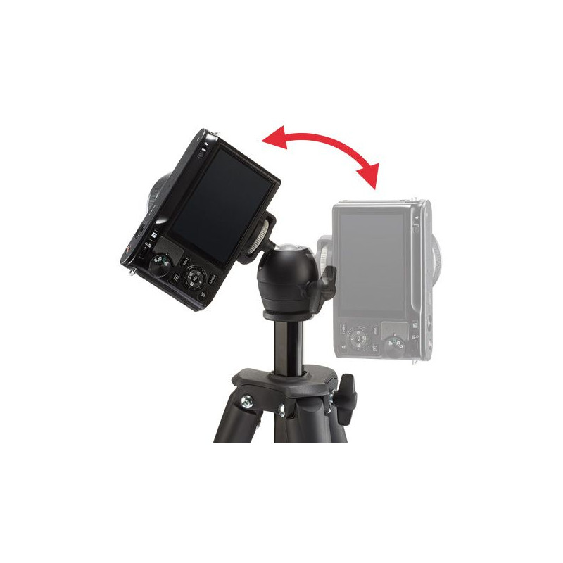 Manfrotto Tripé de alumínio Compact Light preto