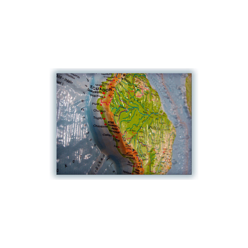 geo-institut Mapa mundial Mapa de relevo Linha de prata política russa