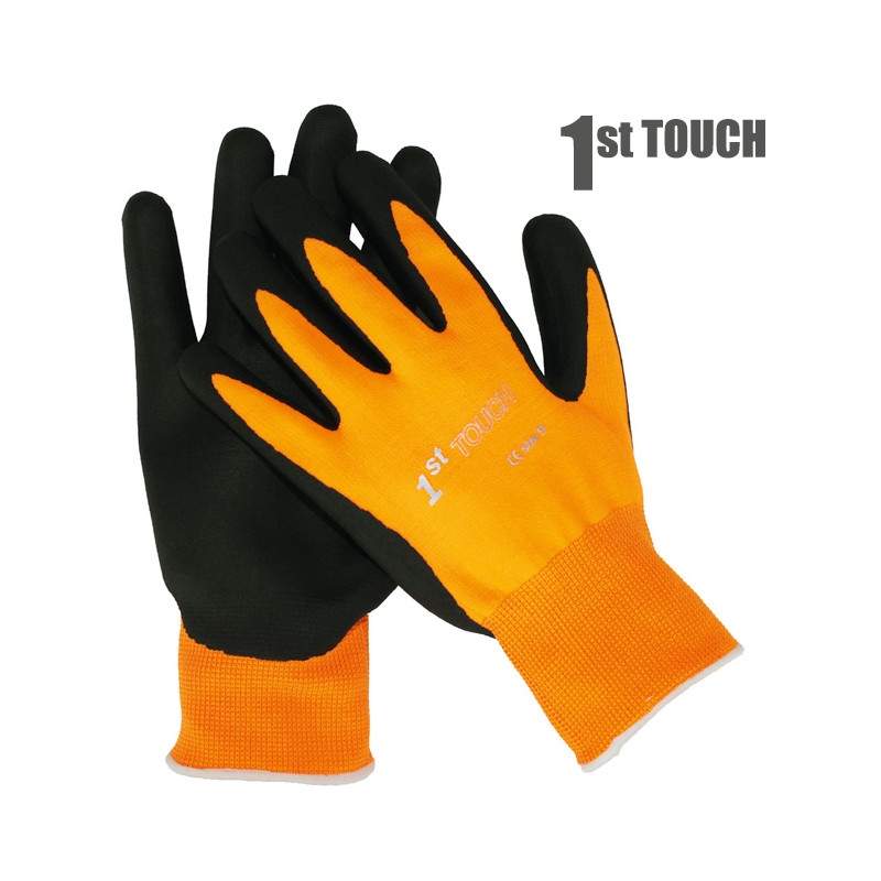 Luva 1st Touch para ecrãs tácteis, tamanho 10
