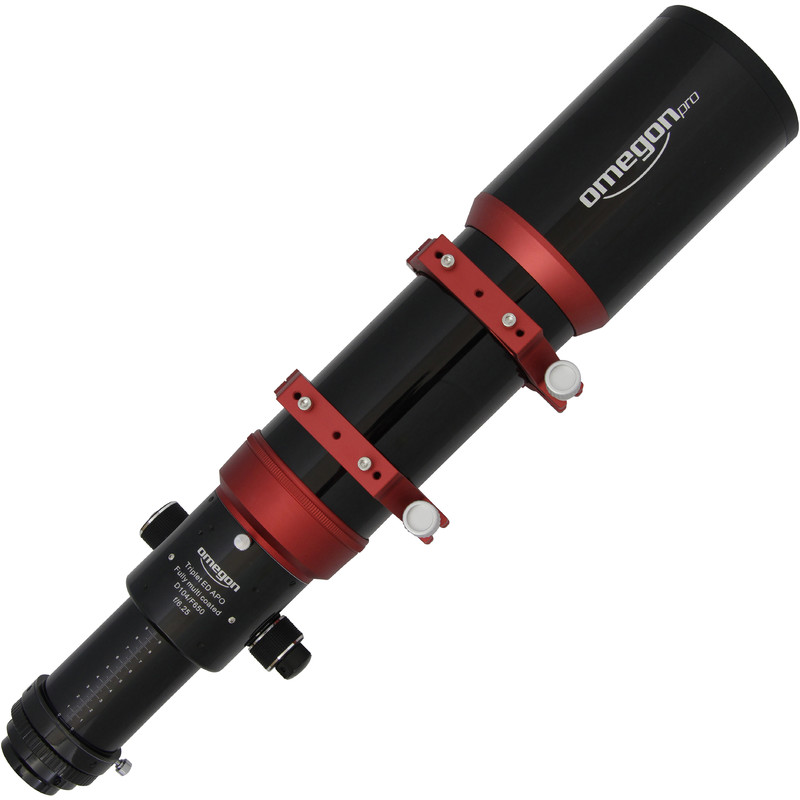 Omegon Refrator apocromático Pro APO AP 104/650 ED OTA + 2'' Field Flattener