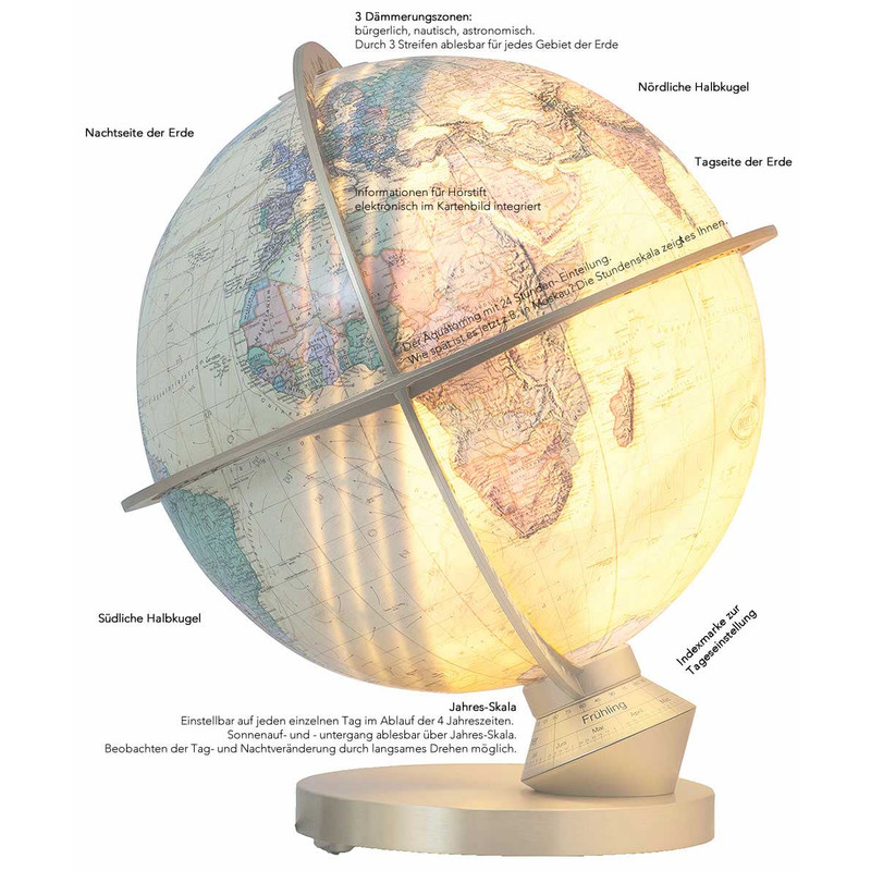 Columbus Globo Planet Earth globe (in German) Royal 34cm