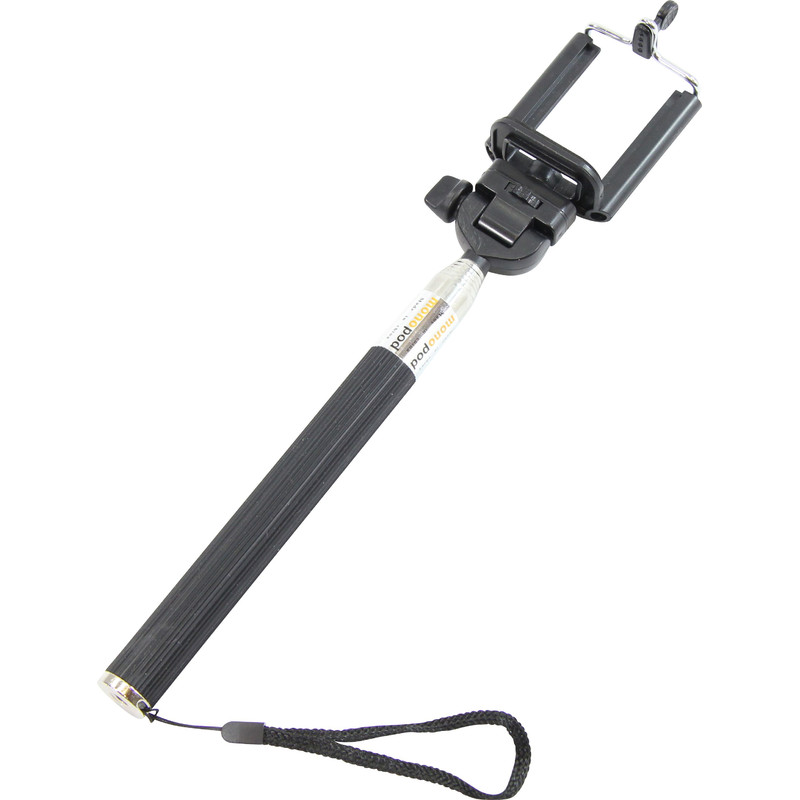 Selfie stick para Smartphone e câmaras compactas, cor-de-rosa