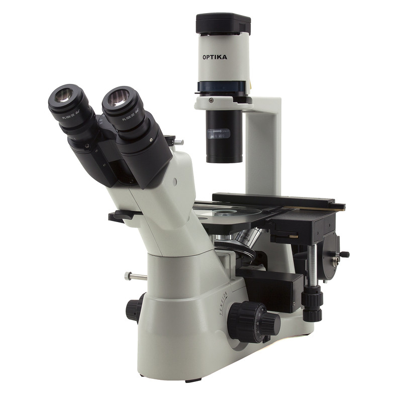 Optika XDS-3FL4, Triocular, invertido, fluorescência com 4 Suportes de filtro