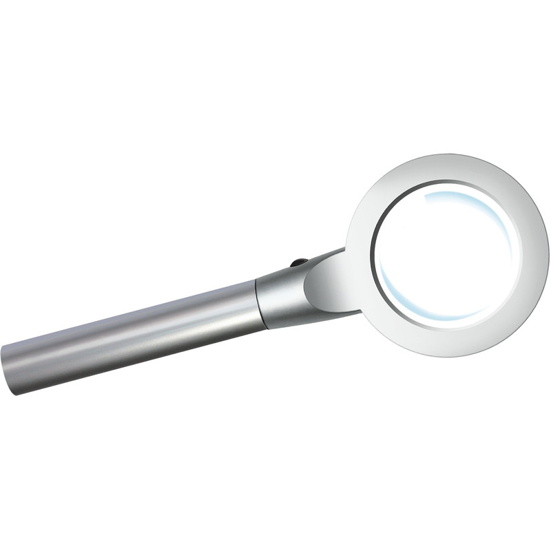 Bresser Lupa 2.5X, 55mm LED magnifier