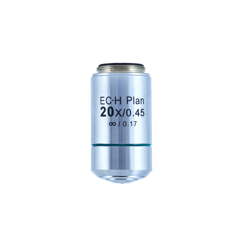 Motic objetivo CCIS plano Achromático EC-H PL 20x/0.45 (AA=0.9mm)