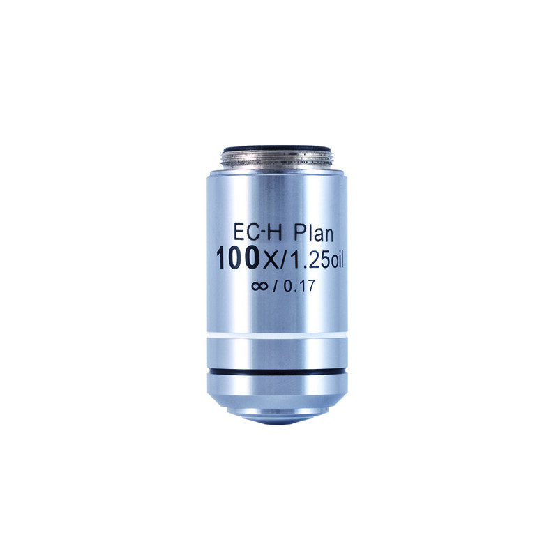 Motic objetivo CCIS plano Achromático EC-H PL 100x/1.25(AA=0.15mm)