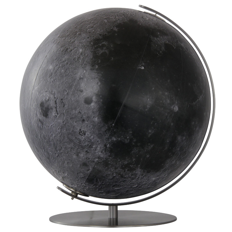 Columbus Globo Moon globe, 51cm, hand-finished