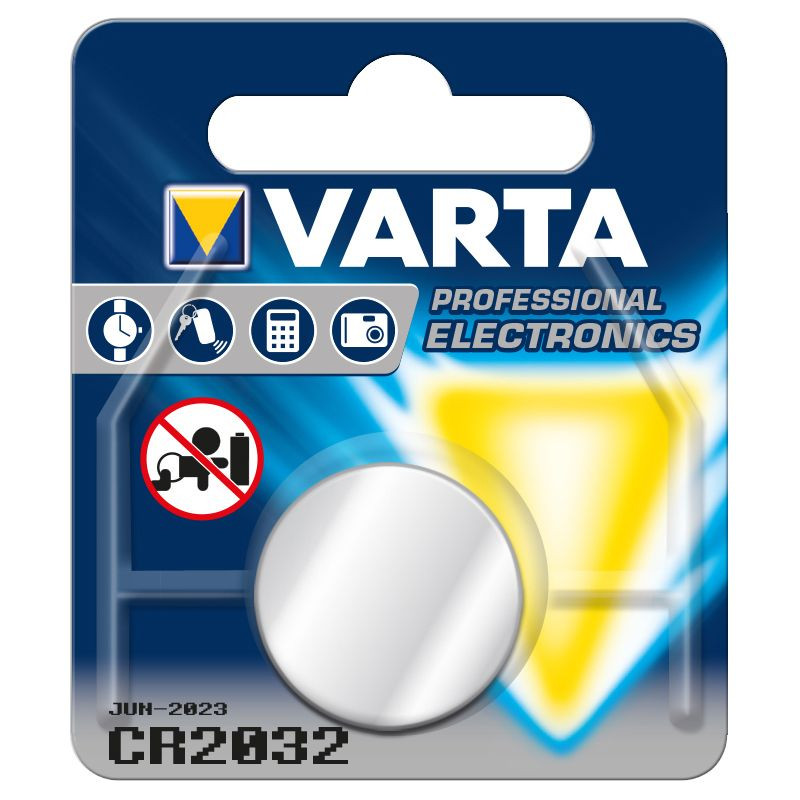 Varta Pilhas de lítio CR2032