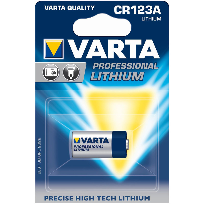 Varta Pilhas de lítio CR123