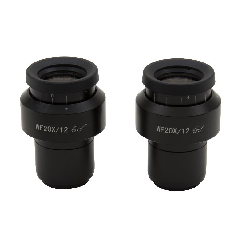 Optika Ocular ST-143 WF20X/12mm eyepieces (pair) for modular series SZN microscope heads