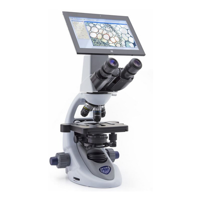 Optika Microscópio Digitales Mikroskop B-290TBIVD, bino, tablet, N-PLAN DIN, EU, IVD