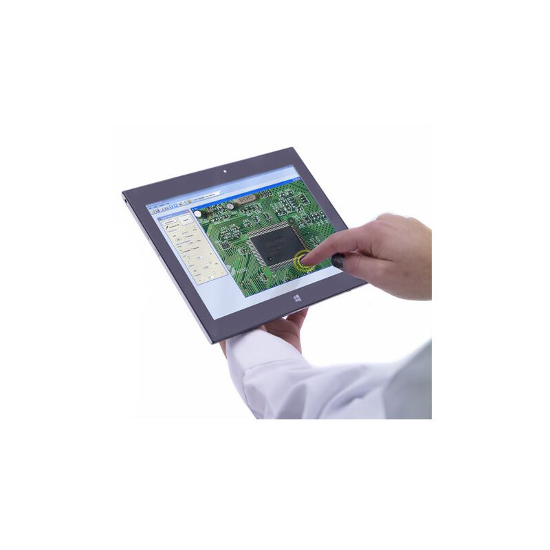 Optika Microscópio digital B-290TB, N-PLAN DIN, com tablet PC