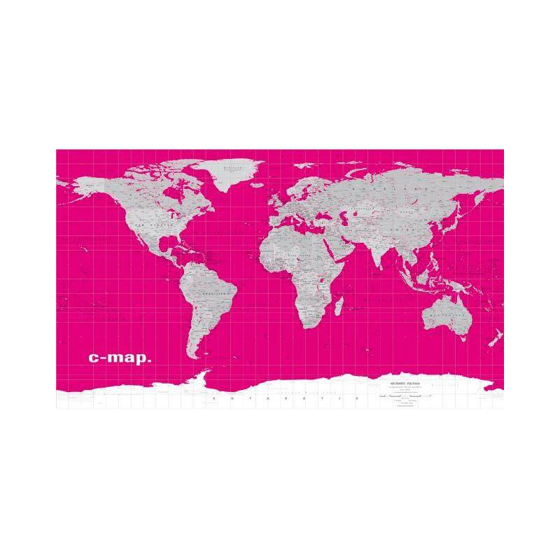 Columbus C-Mapa do mundo "magenta"