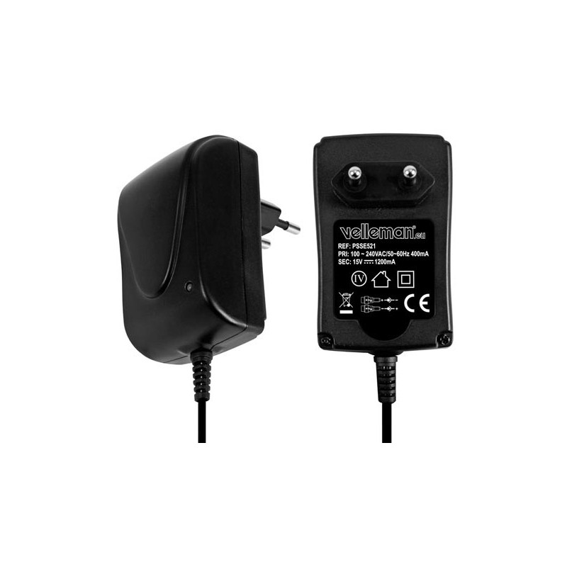 Lunatico Fonte de alimentação 15V/1A