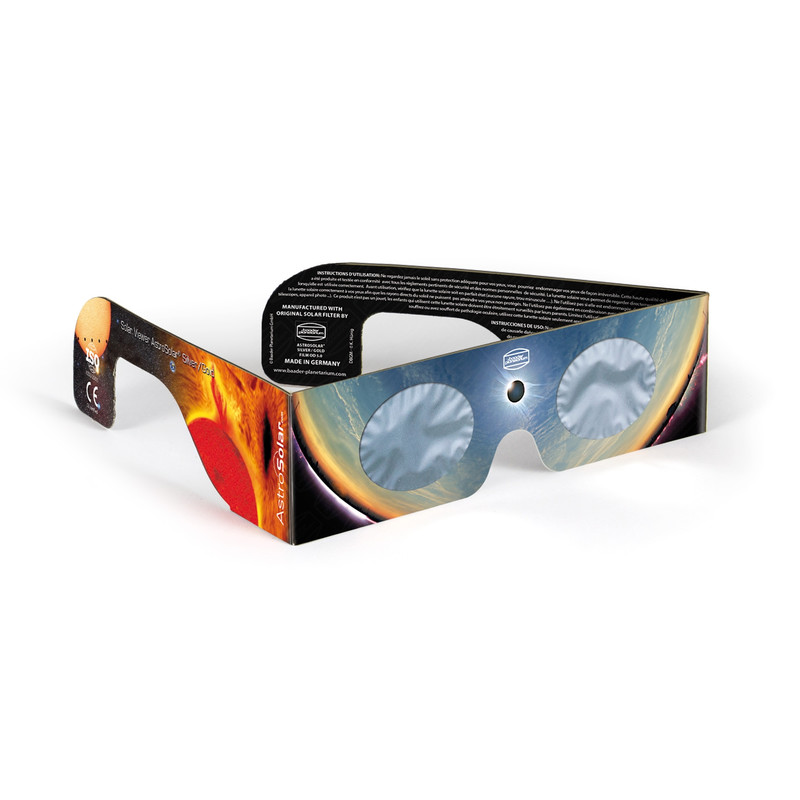Baader Óculos para eclipse solar Sofi Solar Viewer AstroSolar® Prata/Ouro, 10 unidades