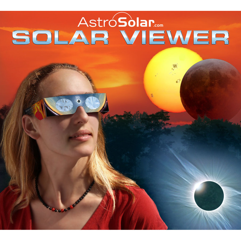 Baader Óculos para eclipse solar Sofi Solar Viewer AstroSolar® Prata/Ouro, 25 unidades