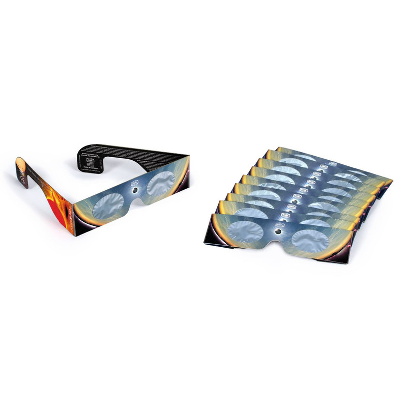 Baader Óculos para eclipse solar Sofi Solar Viewer AstroSolar® Prata/Ouro, 10 unidades