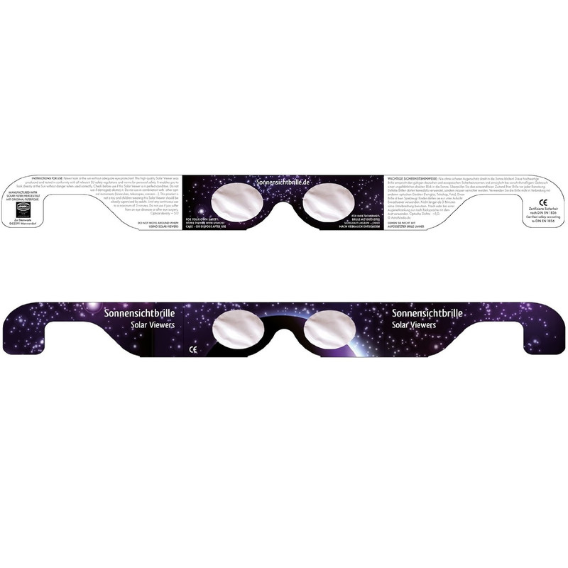 Baader Óculos de observação solar - Óculos de eclipse solar - Óculos Sofi, 25 peças