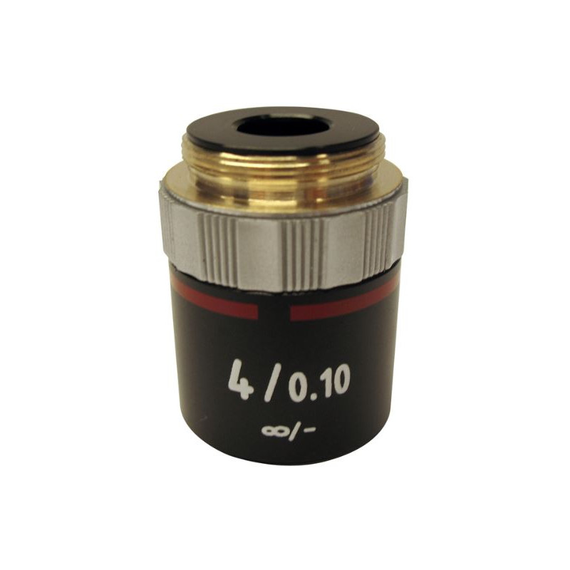 Optika Objetivo M-144, 4x/0.10 E-Plan, IOS para B-380