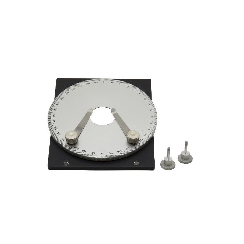 Optika , estação rotativa M-175.1, para conjunto de polarização para tamanho de estação 233 x147mm