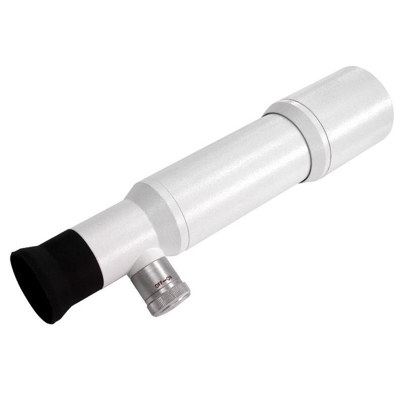 William Optics 6x30 Luneta buscadora de montagem, branca