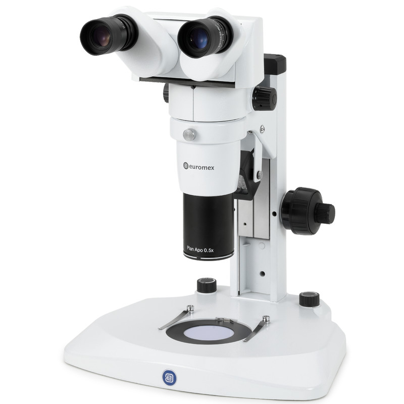 Euromex Microscópio estéreo com zoom DZ.1800, cabeça bino-ergo, 8-64x, LED