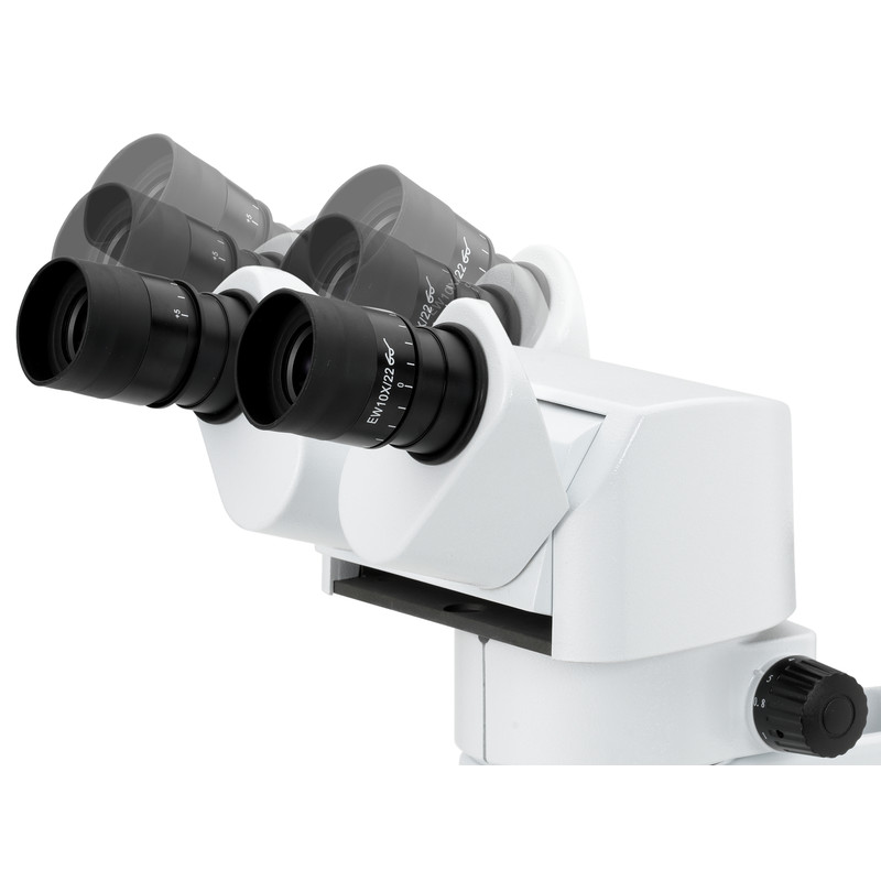 Euromex Microscópio estéreo com zoom DZ.1600, cabeça bino-ergo, 8-50x, LED
