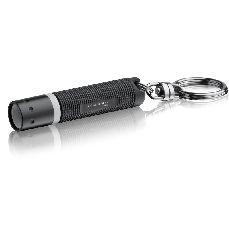 LED LENSER Lanterna K1L com anel iluminado