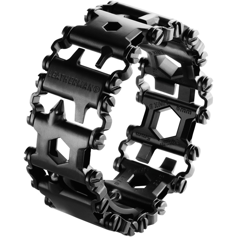 Leatherman Faca Pulseira Tread Bracelet Preto Pulseira de ferramentas