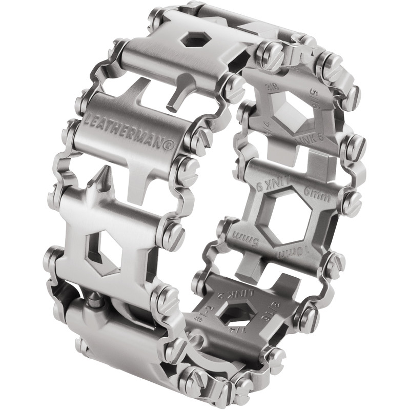 Leatherman Faca Pulseira Tread Pulseira de ferramentas em aço inoxidável