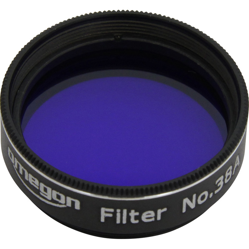 Omegon Filtro colorido azul escuro 1,25'' Farbfilter #38A