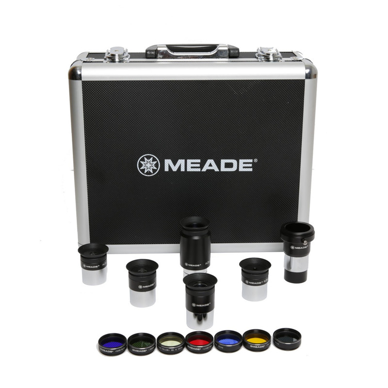 Meade Oculares de 1,25", conjunto de filtros e estojo de transporte da Série 4000