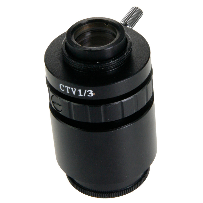 Euromex Adaptador de fotografia NZ.9833, C-Mount, objetiva de 0,33x para 1/3"