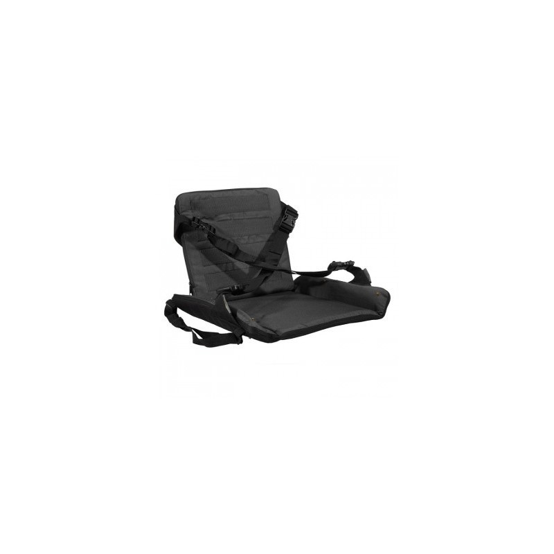 Stealth Gear Sitzkissen com encosto rebatível preto