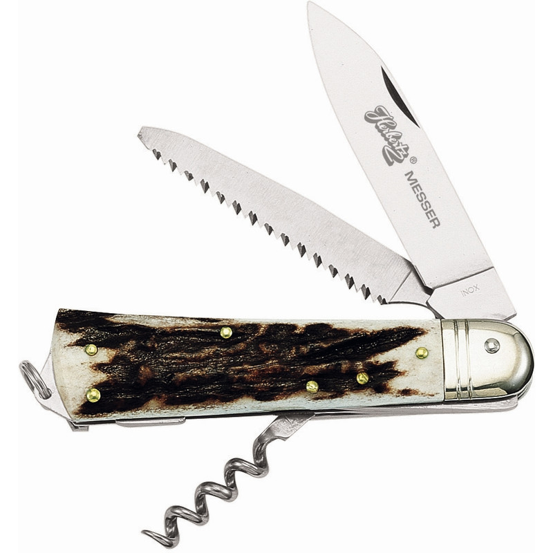 Herbertz Faca Pocket knife, horn grip, 259010