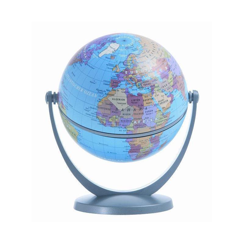 Stellanova Mini-globo Globo giratório azul 10 cm