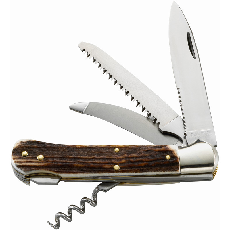 Herbertz Faca Pocket knife, horn grip, 258411